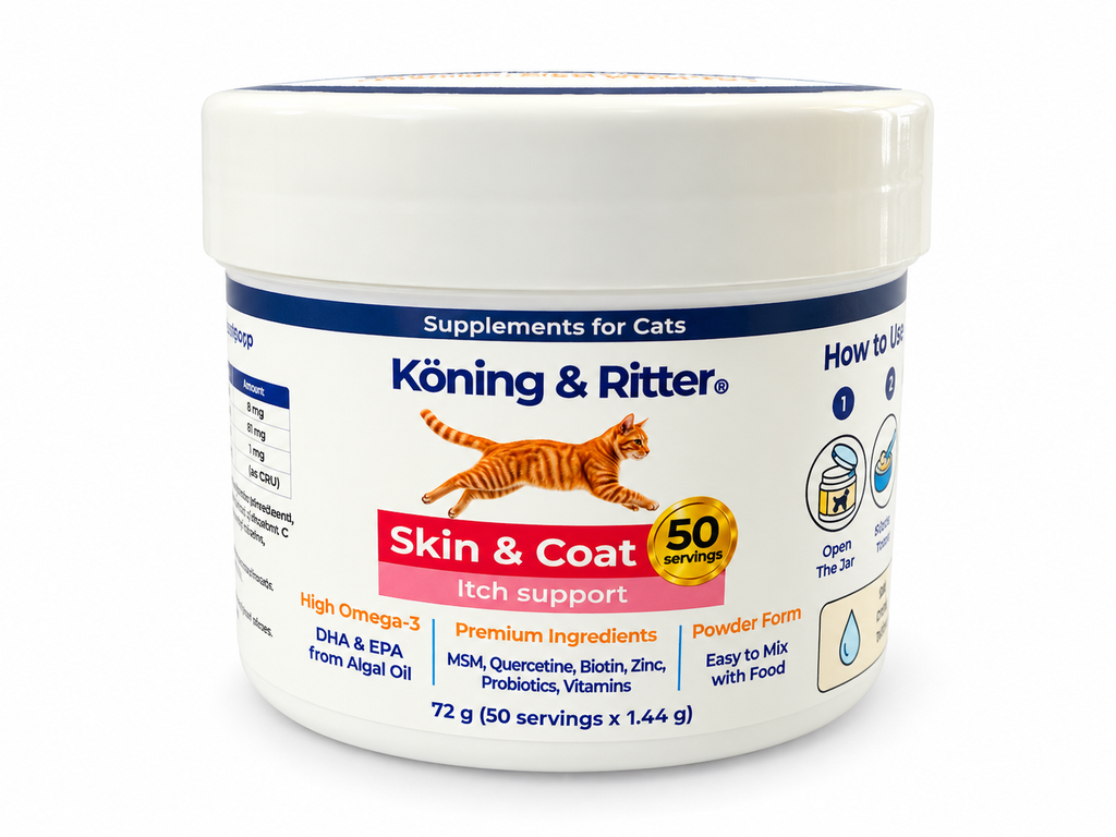 Cat Skin & Coat Supplement | Skin, Itch & Coat Support
