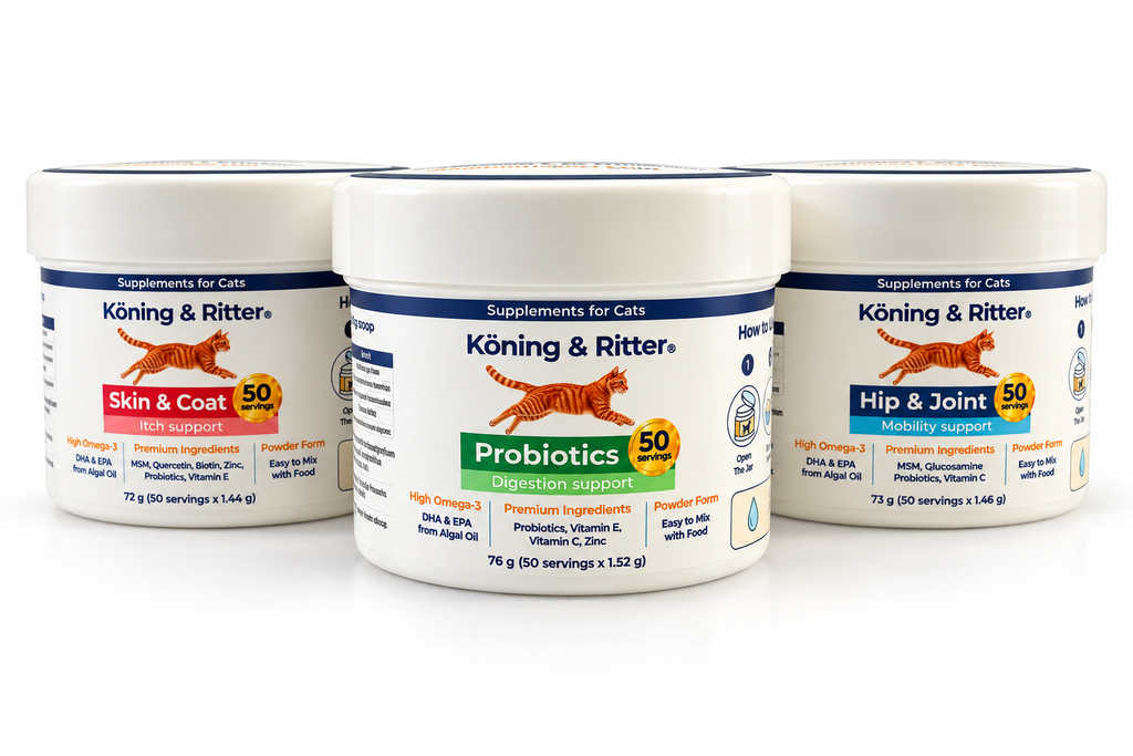 Cat Probiotic Supplement | Daily Gut Support Powder