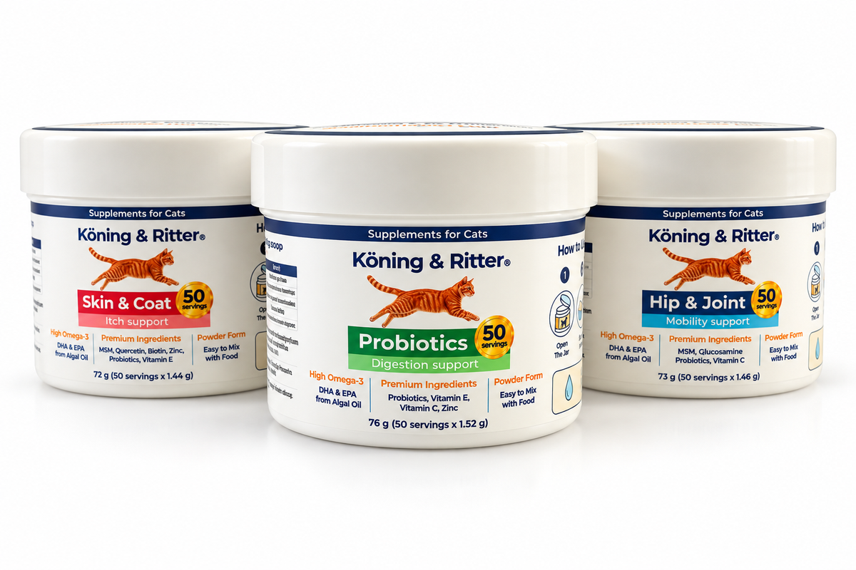 Cat Probiotic Supplement | Daily Gut Support Powder